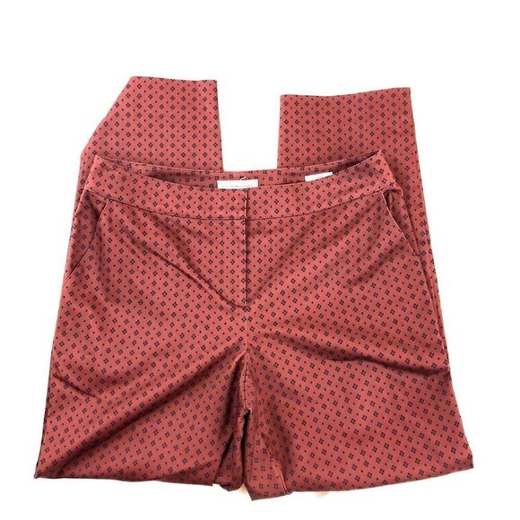 St. John Sports Burgundy Emma Pants 8 - Picture 2 of 8